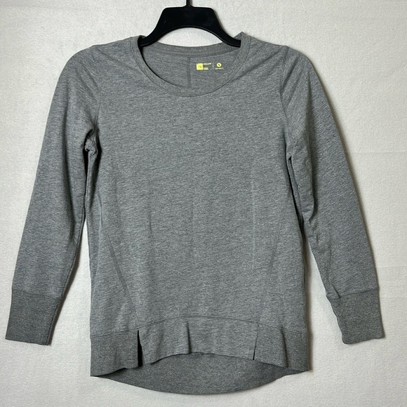 Xersion Womens Pull Over Sweatshirt Top Relaxed Fit‎ Activewear Size Small Grey - Picture 1 of 6